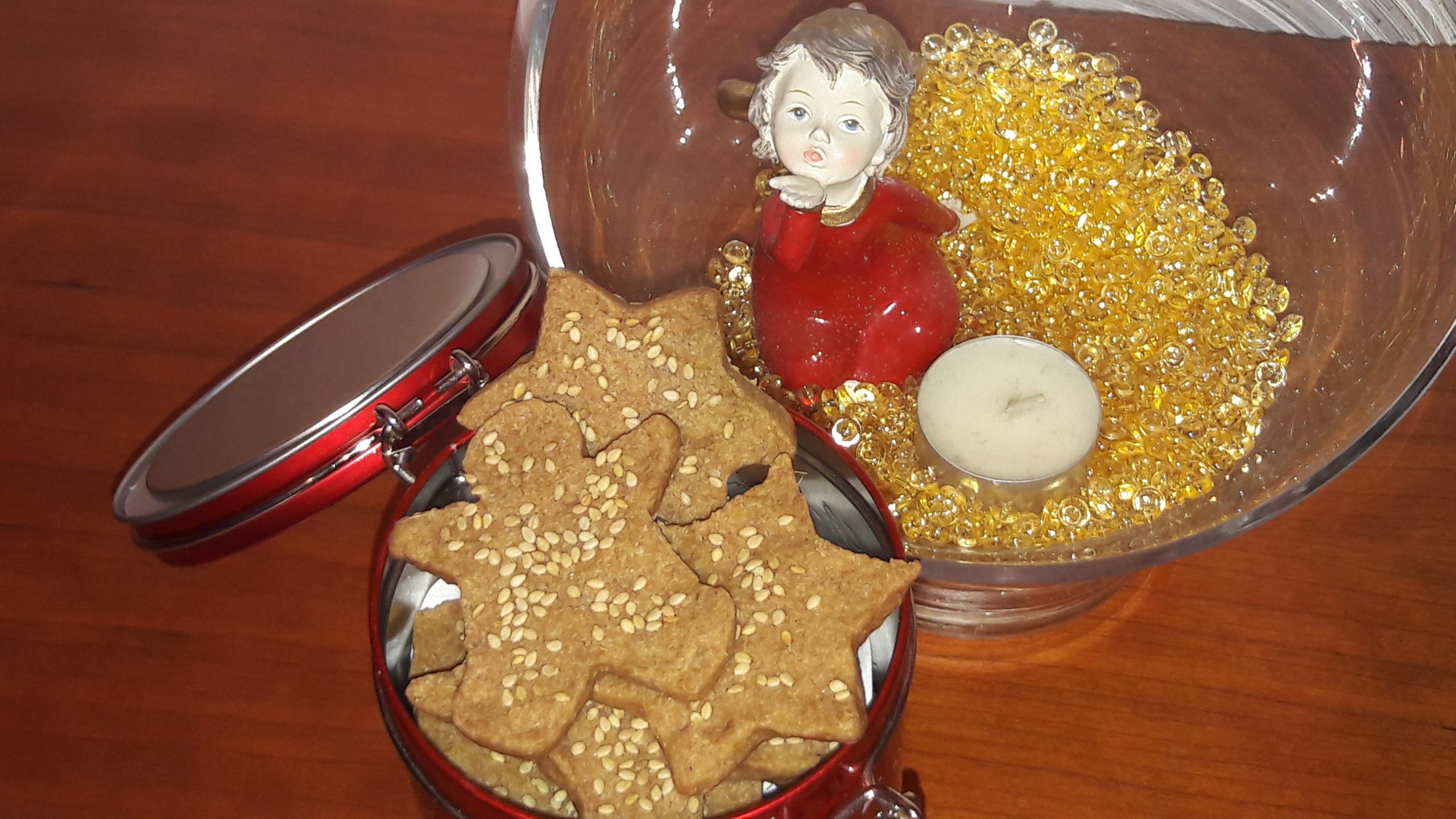 Receita: Biscoitos de Gengibre, Erva Doce e Sementes de Sésamo